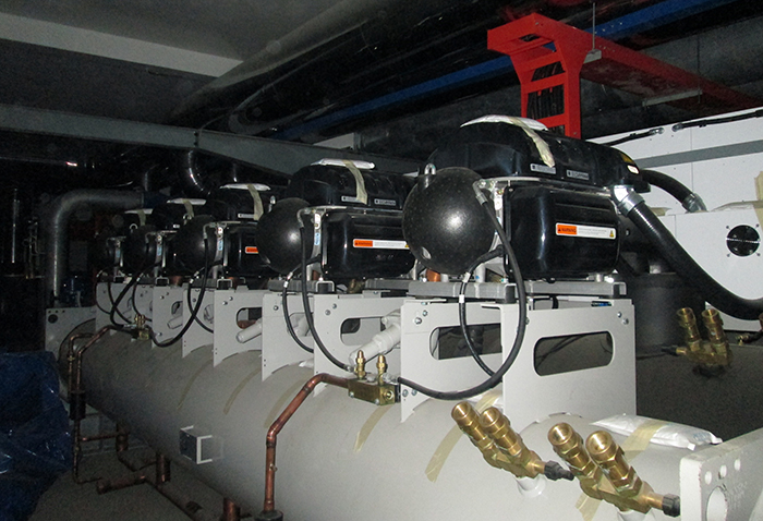 Hệ thống chiller công trình Dược Hậu Giang